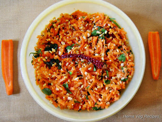 Carrot Kosambari Salad