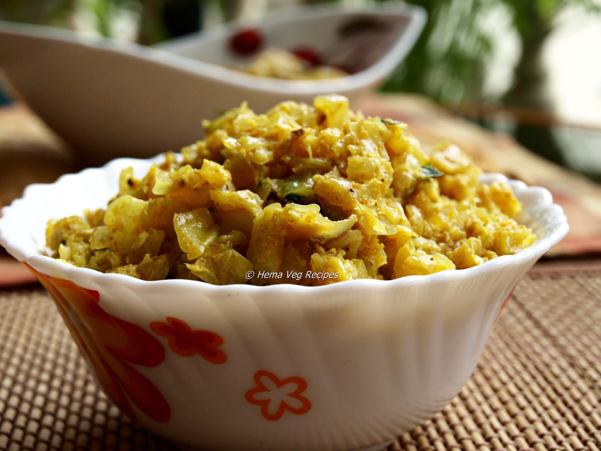 Cabbage Dry Curry