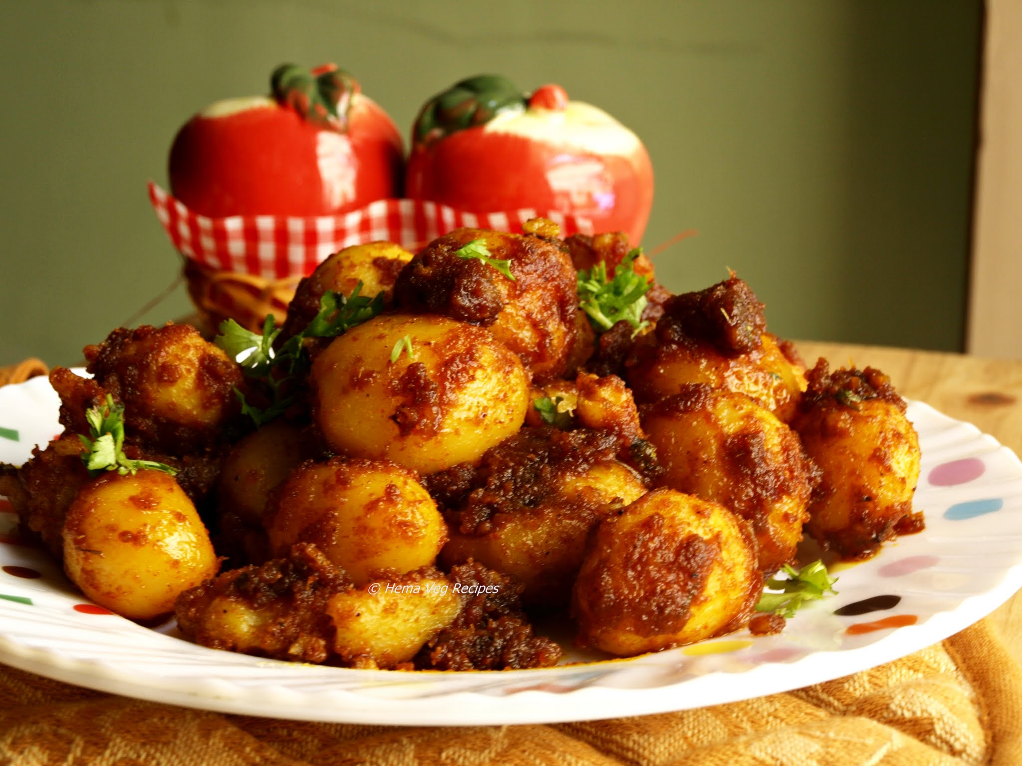 Baby Potato Curry or Fry