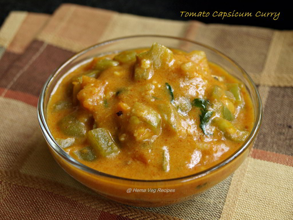 Tomato Capsicum Curry