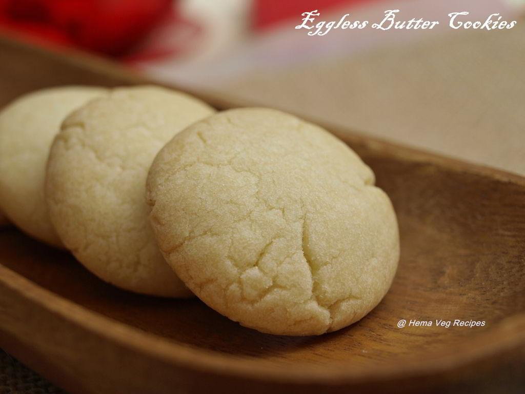 Eggless Butter Cookies
