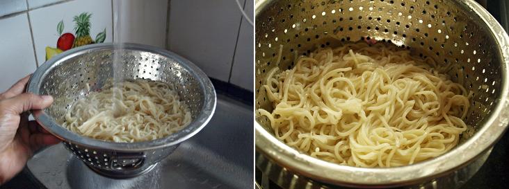 Veg Hakka Noodles Preparation